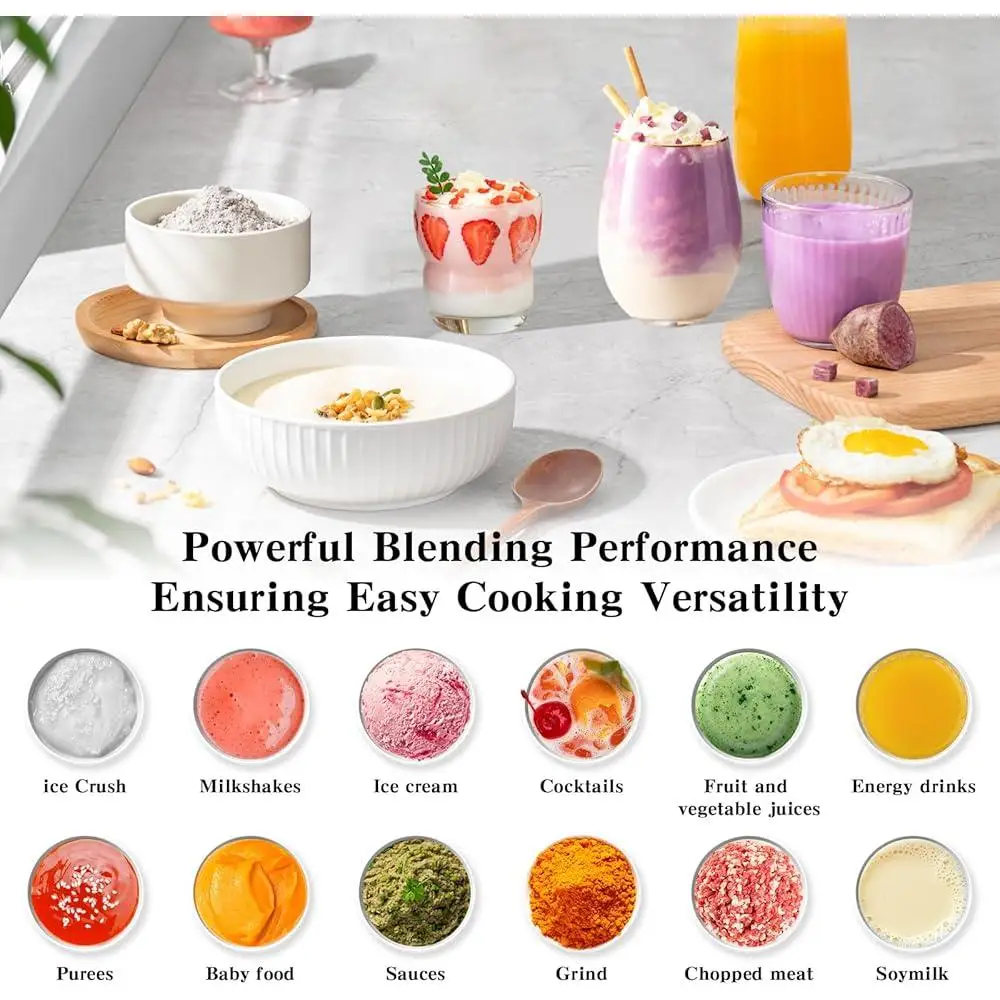 High Speed Blender 1200W 68 Oz Smoothie Maker Food Processor Intelligent Control Ice Crusher Nut Grinder 8 Preset Functions 3 High Speed Blender 1200W 68 Oz Smoothie Maker Food Processor Intelligent Control Ice Crusher Nut Grinder 8 Preset Functions 3