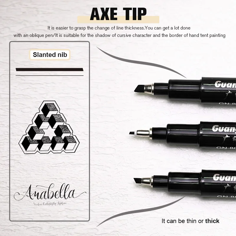 15Pcs/set Hand Lettering Neelde Drawing Pen Pigment Liner Micron Pen 005 01 02 03 04 05  Brush Fineliner Sketching Art Markers 4