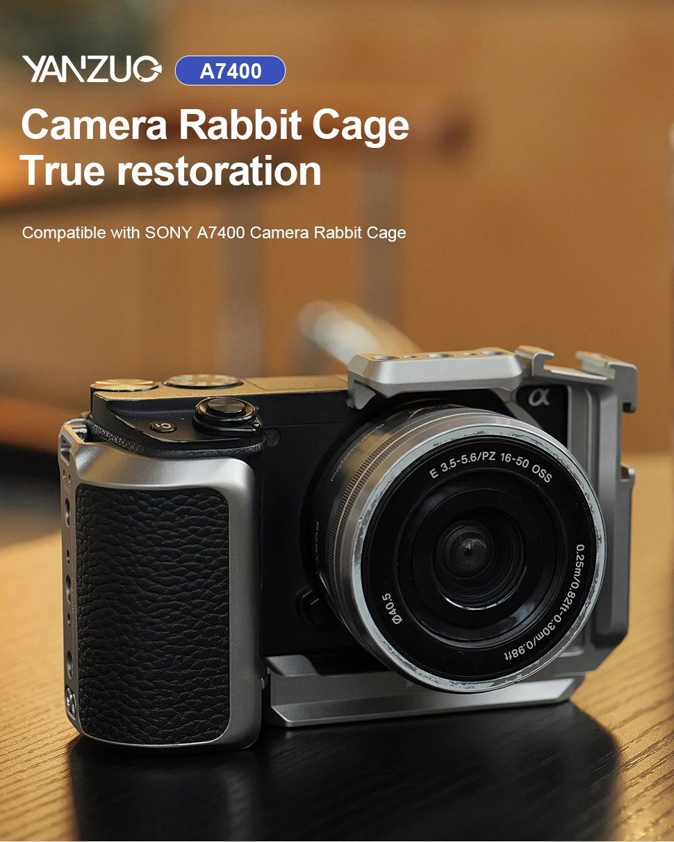Suitable For Sony A6400 Camera Rabbit Cage Tripod Video Shooting Protection Fram