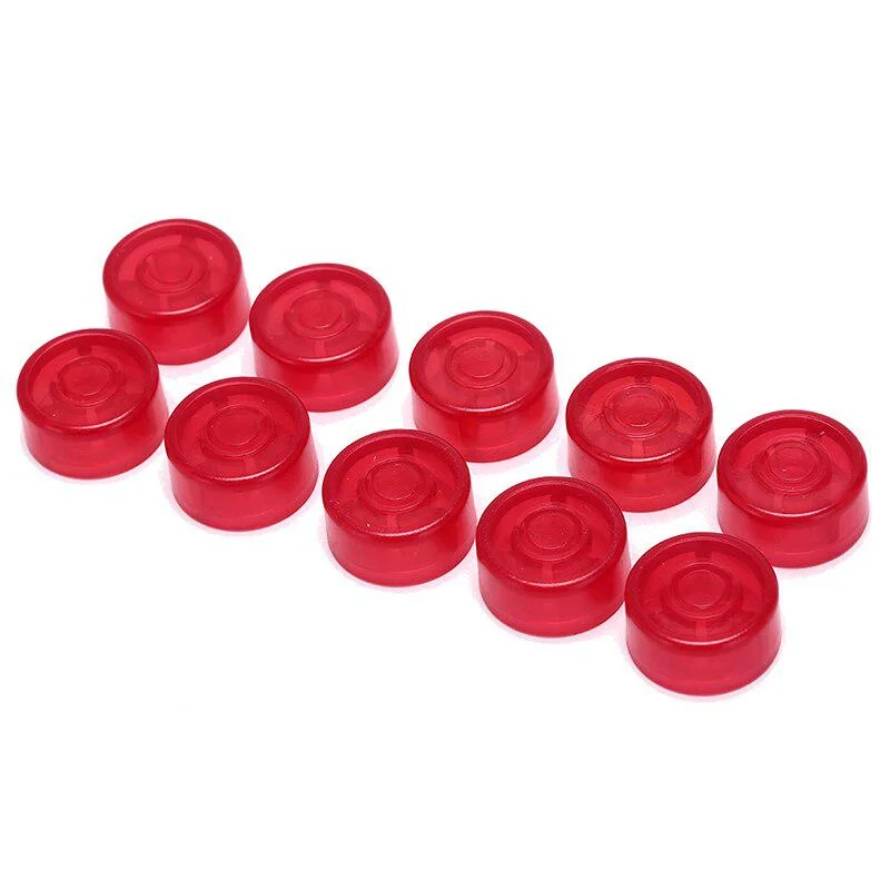 10-Pack Colorful Electric Guitar Pedal Foot Switch Toppers