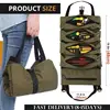 Roll-up tool bag Multi-purpose tool bag wrench organizer small shoulder tool bag hanging zipper carrier tote bag 1