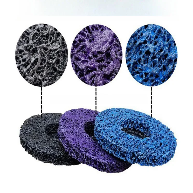 Coral Disc Strip Disc Grinder Strip Abrasive Wheel Paint Rust Removal Clean For Angle Grinder 1Pcs 100/115/125mm