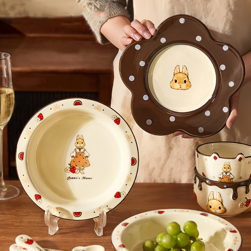 Lefe Liee Cute Dipping Sauce Cups - Kawaii Ceramic Mini Bowls, Chicken Shaped Fruit Dessert Bowls, 2 Pack