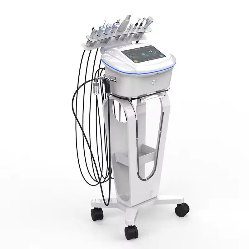 10 in 1 Hydra Water Facial Management Machine Ultrasonic Face Lifting Anti Aging Beauty Salon Spa Equipment