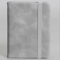Compact Business & College Stationery Pocket Diary - Thick Handwriting & Memo Notebook (Grey)
