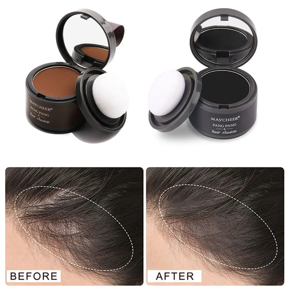 Natural Cover Bald Coverage Hair Fluffy Hairline Powder Forehead Trimming Hairline Shadow Hair Filling