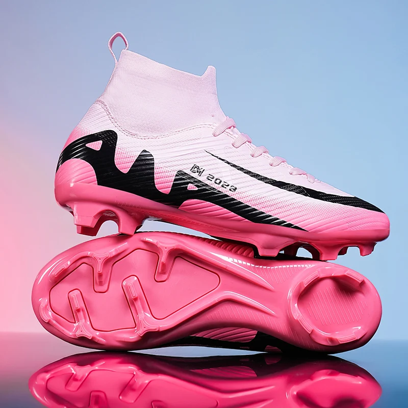 Pink Soccer Cleats 1
