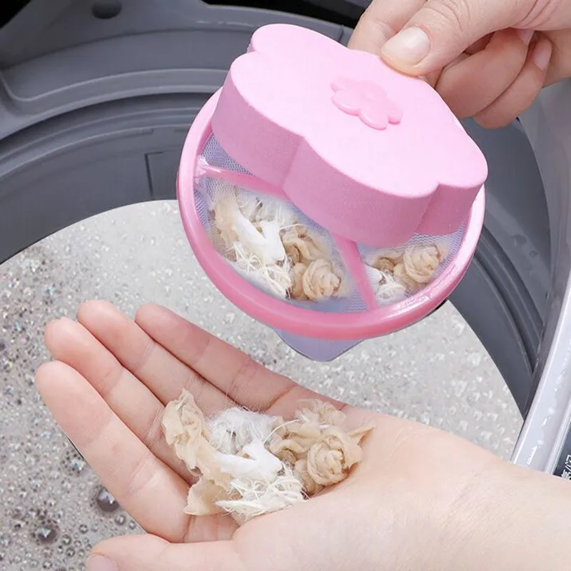 Pet Hair Remover Washing Machine Reusable Pet Hair Collector Washing