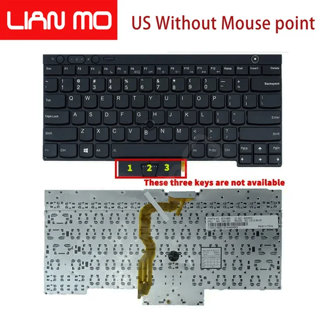 NEU ORIGINAL LENOVO ThinkPad T430 T430s T430i T430si Tastatur US