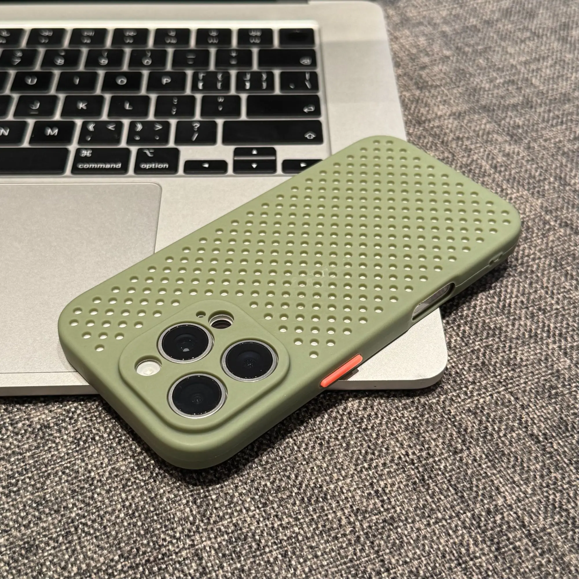Cooling Breathable Ultra Thin Silicone Shockproof Matte Phone Case