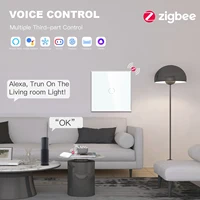 BSEED Zigbee 1/2/3Gang Touch Light Switches 1/2/3Way Tuya Smart Life Alice App Control Plus Normal EU Sockets Neutral Required - Image 5