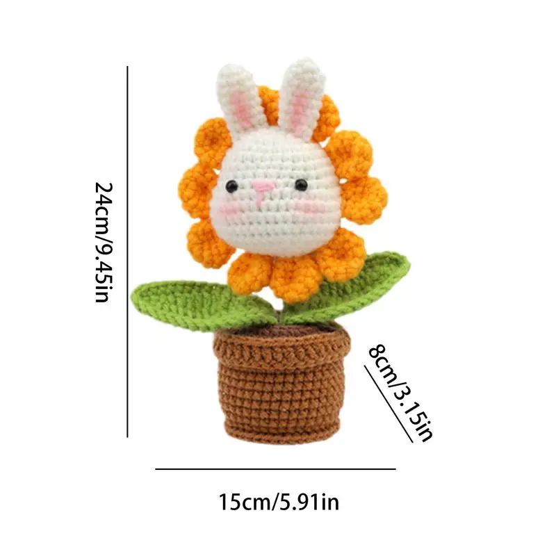 Woobles Crochet Kit For Beginners Woobles Crochet Kit Beginneranimal DIY  Beginner Crochet Kit With Easy Peasy Yarn And Video - AliExpress