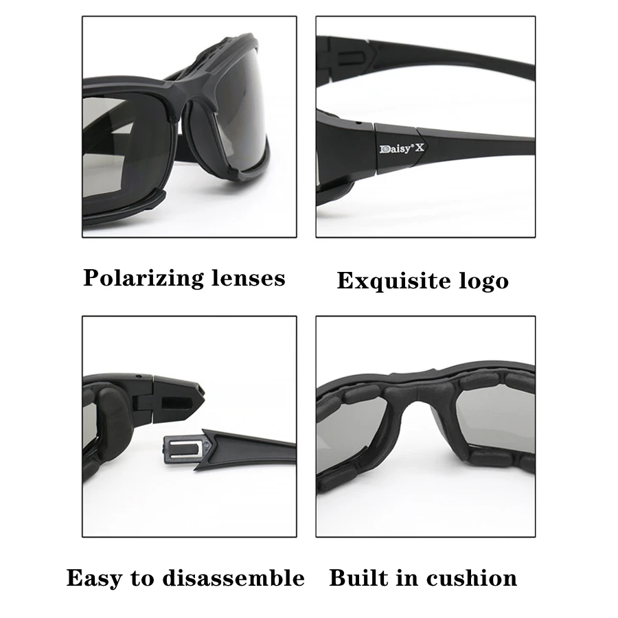 Military X7 Tactical Polarized Sunglasses: 최고의 야외 보호와 스타일의 결합