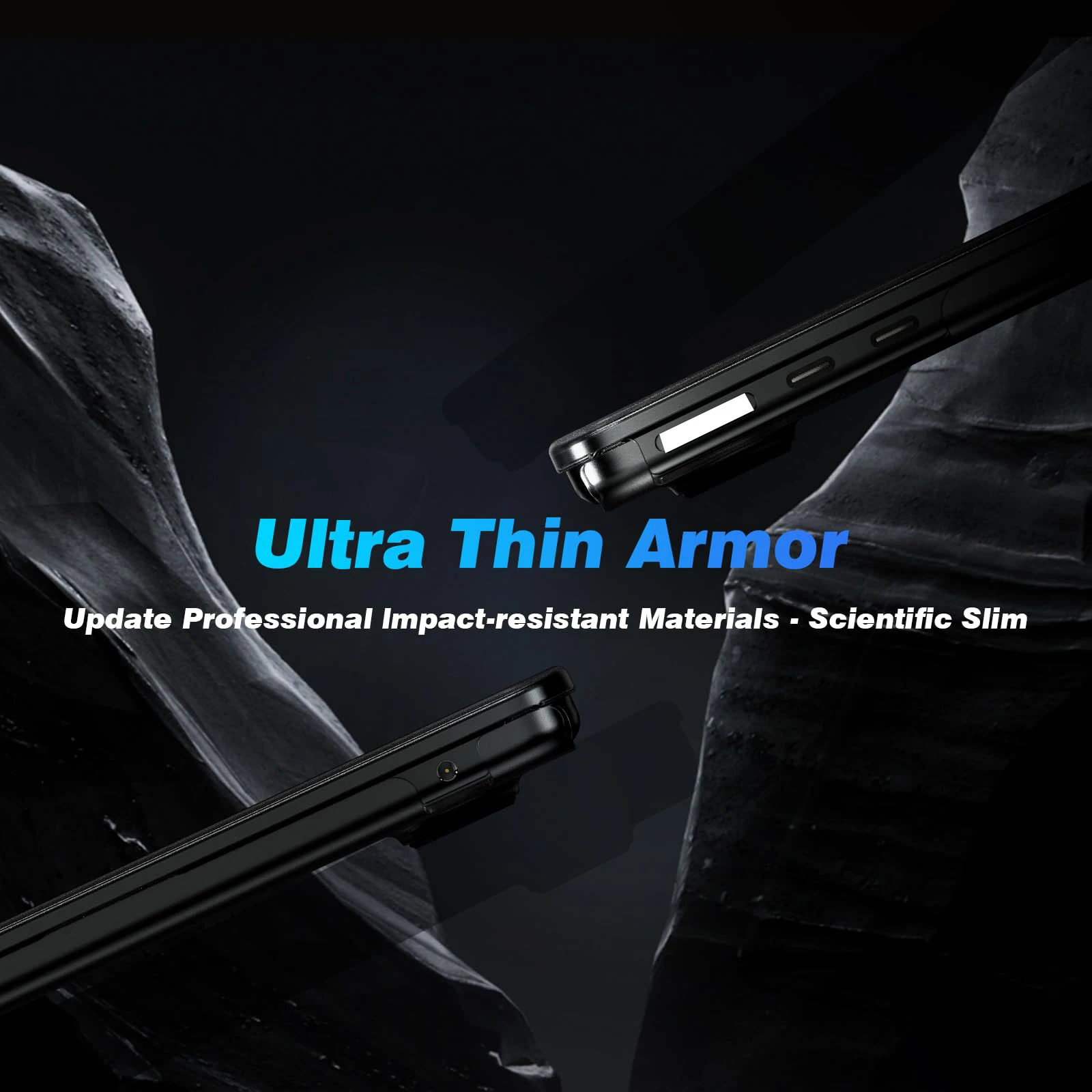 Sleek Frost Space Black Protective Shell