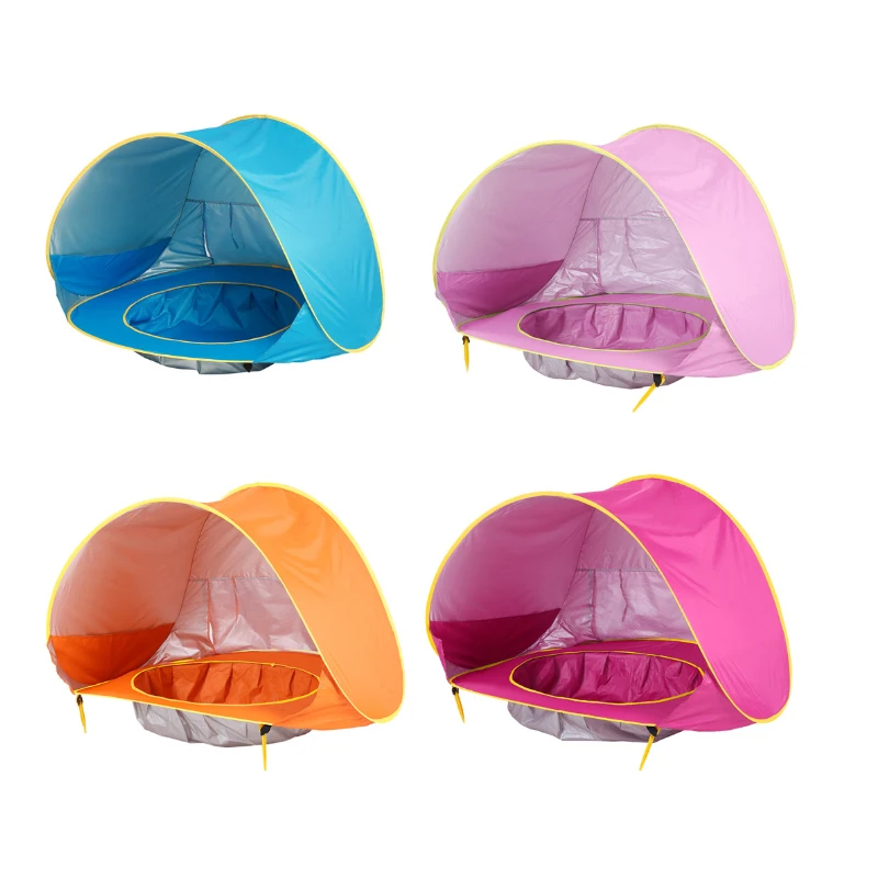 Baby Beach Tent Portable Shade Pool UV Protection Sun Shelter for Infant Outdoor Toys Child Swimming Pool Play House Tent Toys toy tent beach tent children toy tent