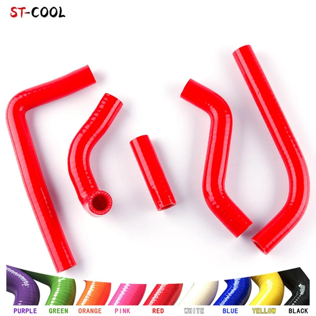 

FOR SUZUKI RMZ 450 2008-2014 RMZ450 2009 2010 2011 2012 2013 Silicone Radiator Hoses Pipes Tube Kit 5Pcs 10 Colors