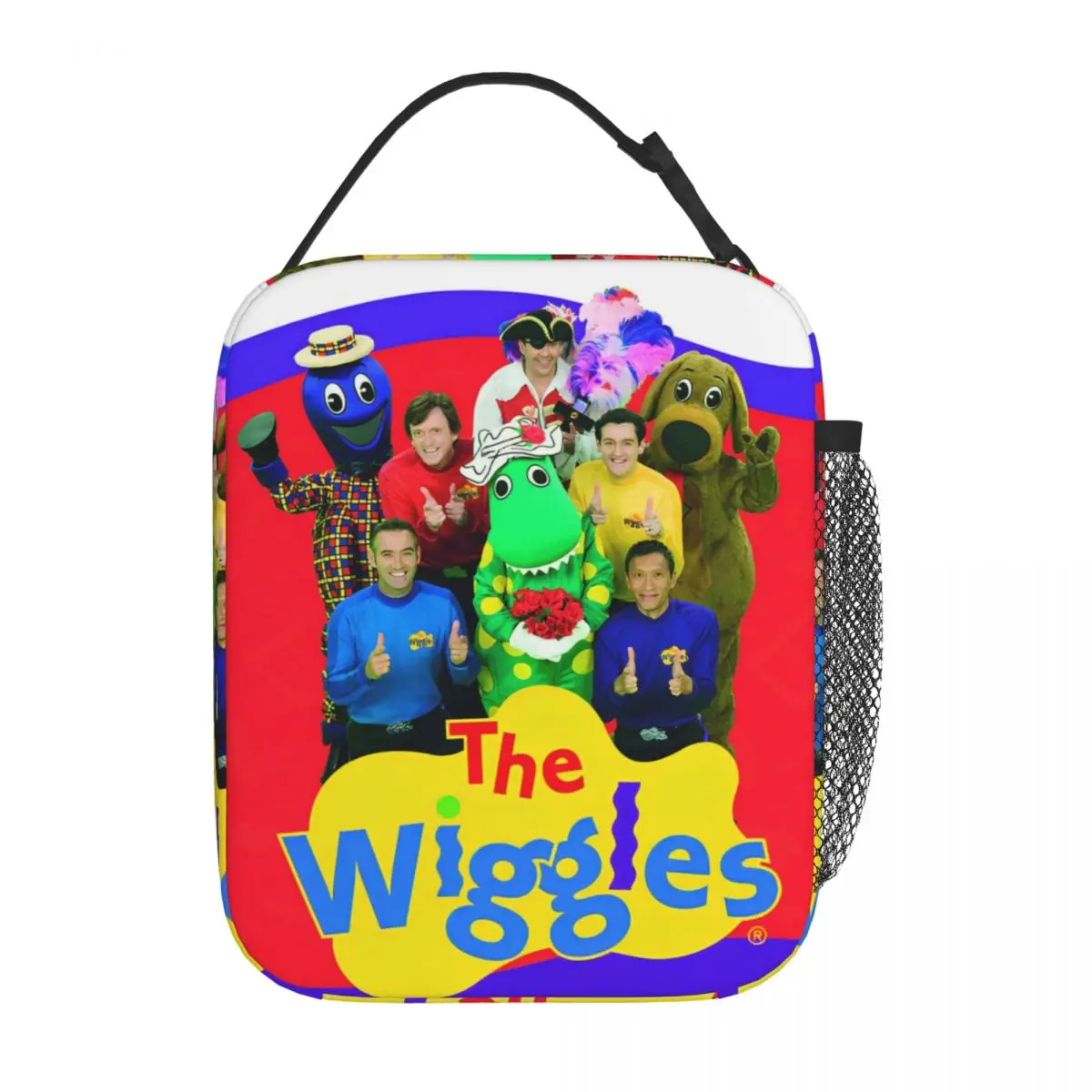 The Wiggles Tv Show Music Band Insulated Lunch Tote Bag For School Office Food Container Reusable Cooler Thermal Lunch Boxes