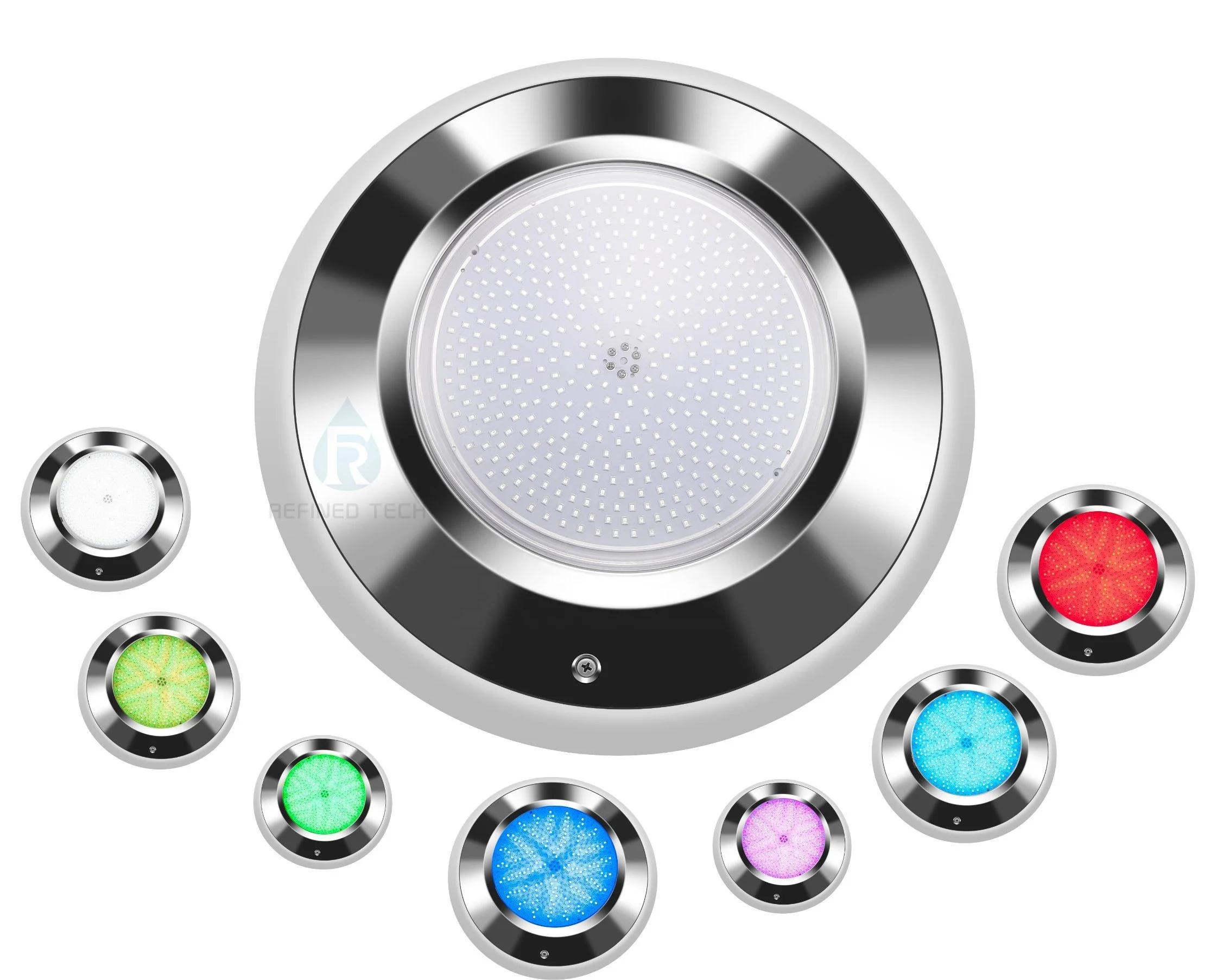 

Изысканный подводный водонепроницаемый Wi-Fi контроль RGB IP68 Фотофон для бассейна оптом