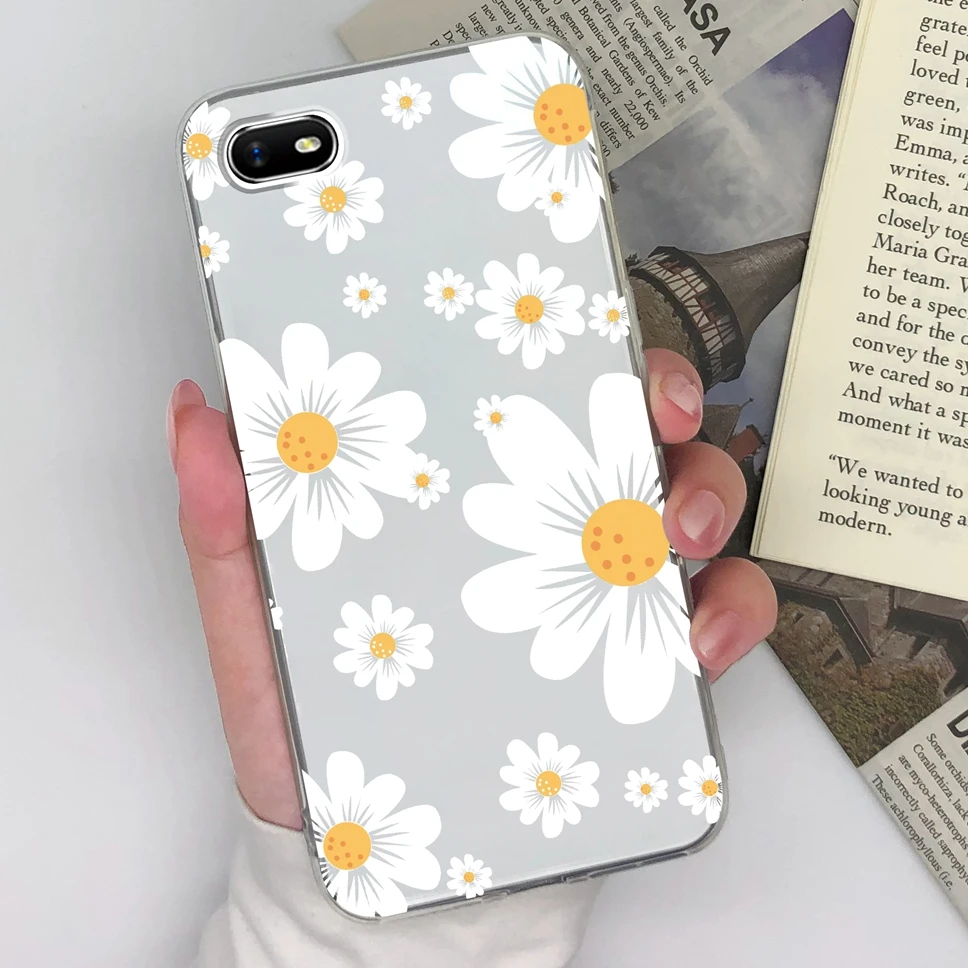 Cute Sweet Girl Transparent Soft Silicone Phone Case – 6.1 inches