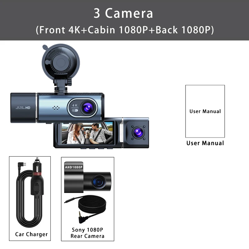 3 Camera DVR