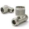 L16 N Male to N Male Right Angle Connector N Male Plug to 2xN Female Jack T Type RF Adapter Fast Delivery High Quality 50ohm 6