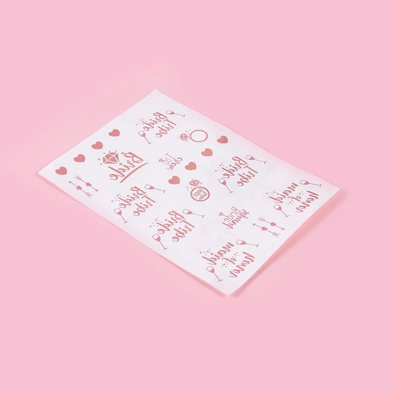 1Set Bride To Be Veil Satin Sash Rose Gold Metal Hairband Bridal Shower Wedding Decoration Hen Night Bachelorette Party Supplies