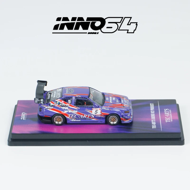 INNO 1:64 スプリンター トレノ AE86 N2 プロジェクト by Tec-Art 合金