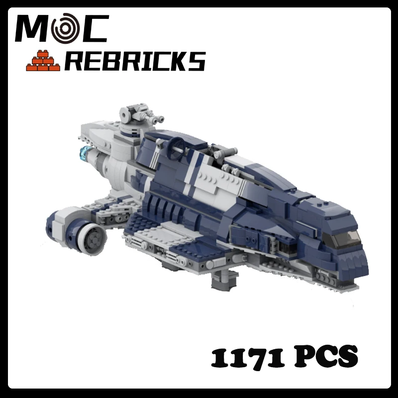 

Строительные блоки MOC Space War Series CIS Gozanti крейсерская модель DIY, сборные блоки, пазлы для мальчиков, игрушки для детей, рождественские креативные подарки