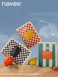 Never A5 Loose-leaf Notebook Self Filled Date Planner Agenda Waterproof Transparent PVC Cover блокнот Efficiency Book