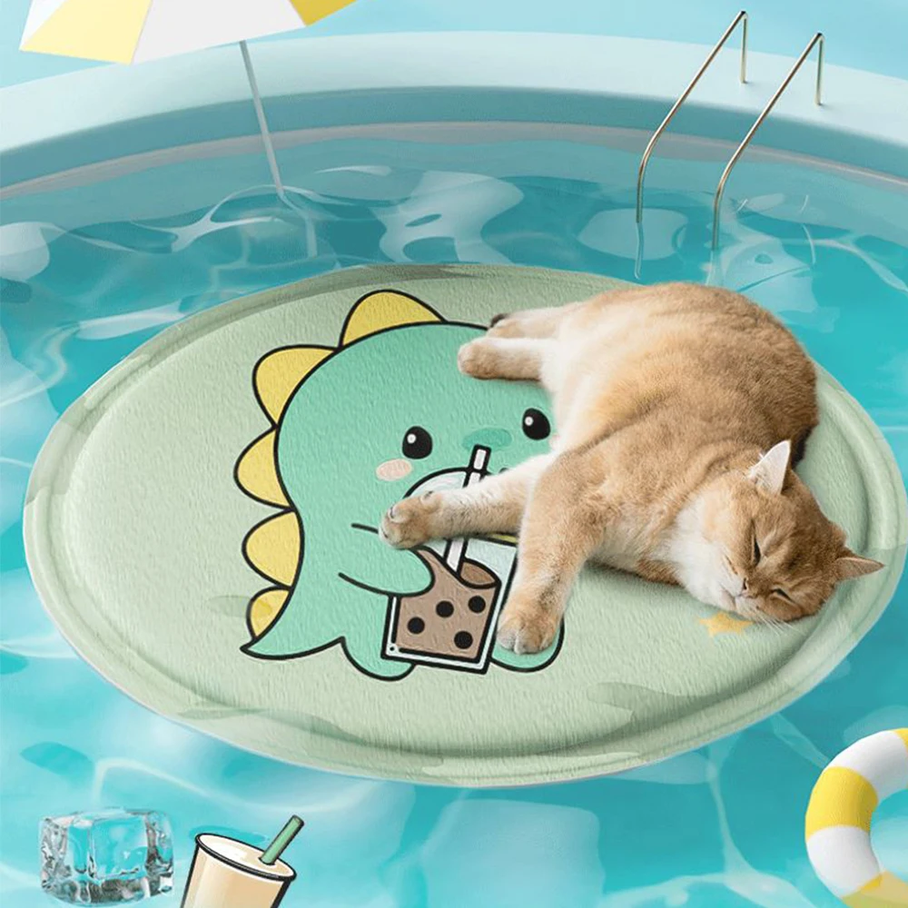Dog Summer Gel Cooling Bed Refreshing Blanket Cat Ice Carpet Waterproof