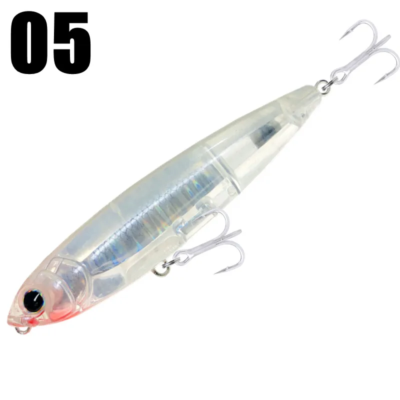 GREENSPIDER Topwater Pencil Surface Fishing Lure - Walk The Dog Artificial Saltwater Bait