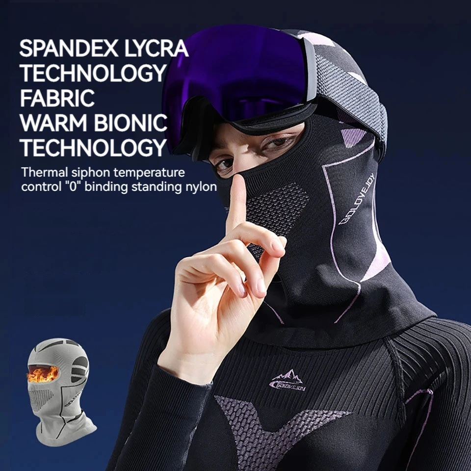 GTUBIKE Ski Mask Motorcycle Riding Full Face Mask Neck Warm Winter Warm Balaclava Windproof Cycling Cap Outdoor Skiing Hat face mask neck warmer winter cycling cap