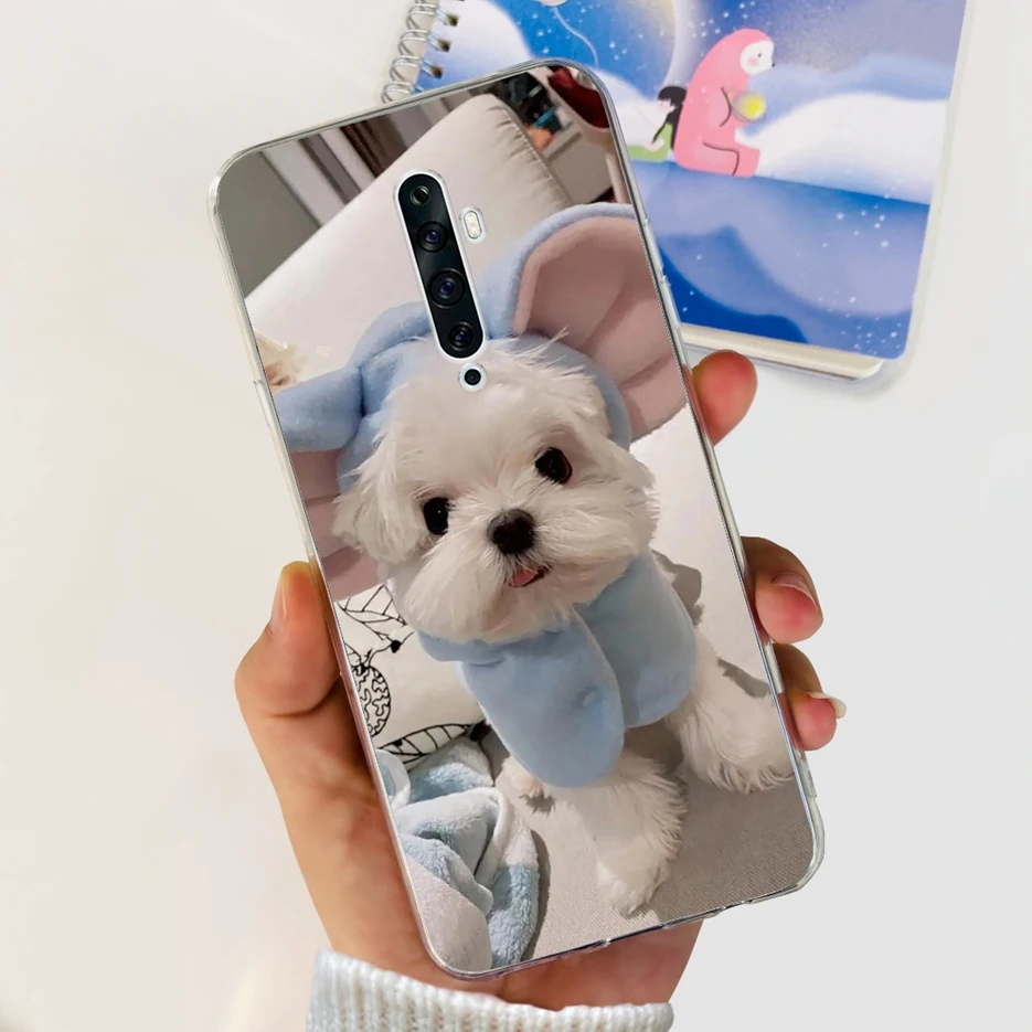 Luxury Painted Clear Silicone Phone Case - Soft Protective Cover