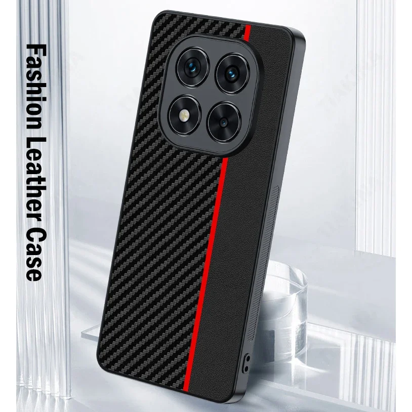 Carbon Fiber Texture Leather Protective Case