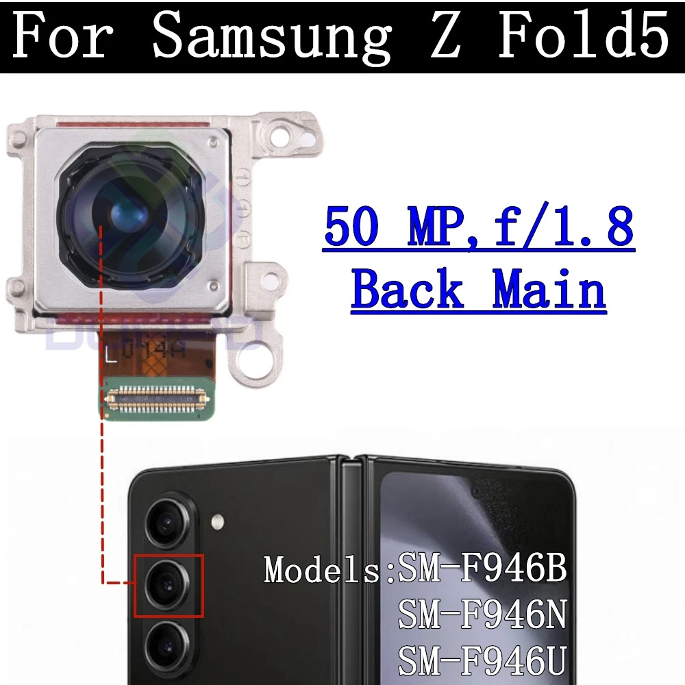 Enhanced Camera Module Flex Cable for Samsung Z Fold5 – Front and Rear Lens Replacement Kit