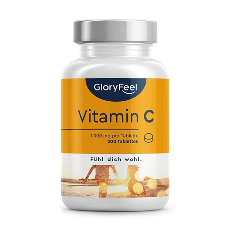 

GloryFeel Vitamin C 200 Tabletten 1000 mg Pro Tabletten Free Shipping