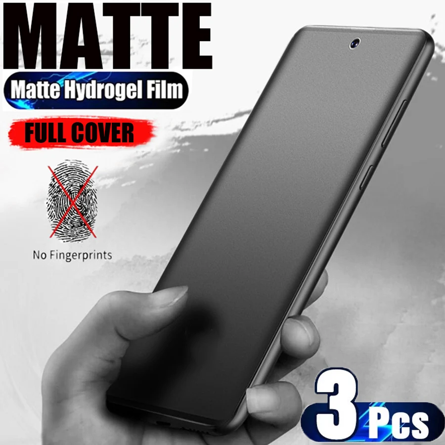 

3Pcs Matte Hydrogel Film XA1 Plus Full Cover Screen Protector For SONY Xperia 1 5 10 V III IV XA2 Ultra XZ XZ1 XZ2 XZ3 Compact