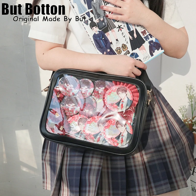 Kawaii Japanese Ita Bag, Large Capacity Shoulder Bag, Cute Messenger Purse  & School Bag For Jk Uniform, Lolita, Cosplay - Temu