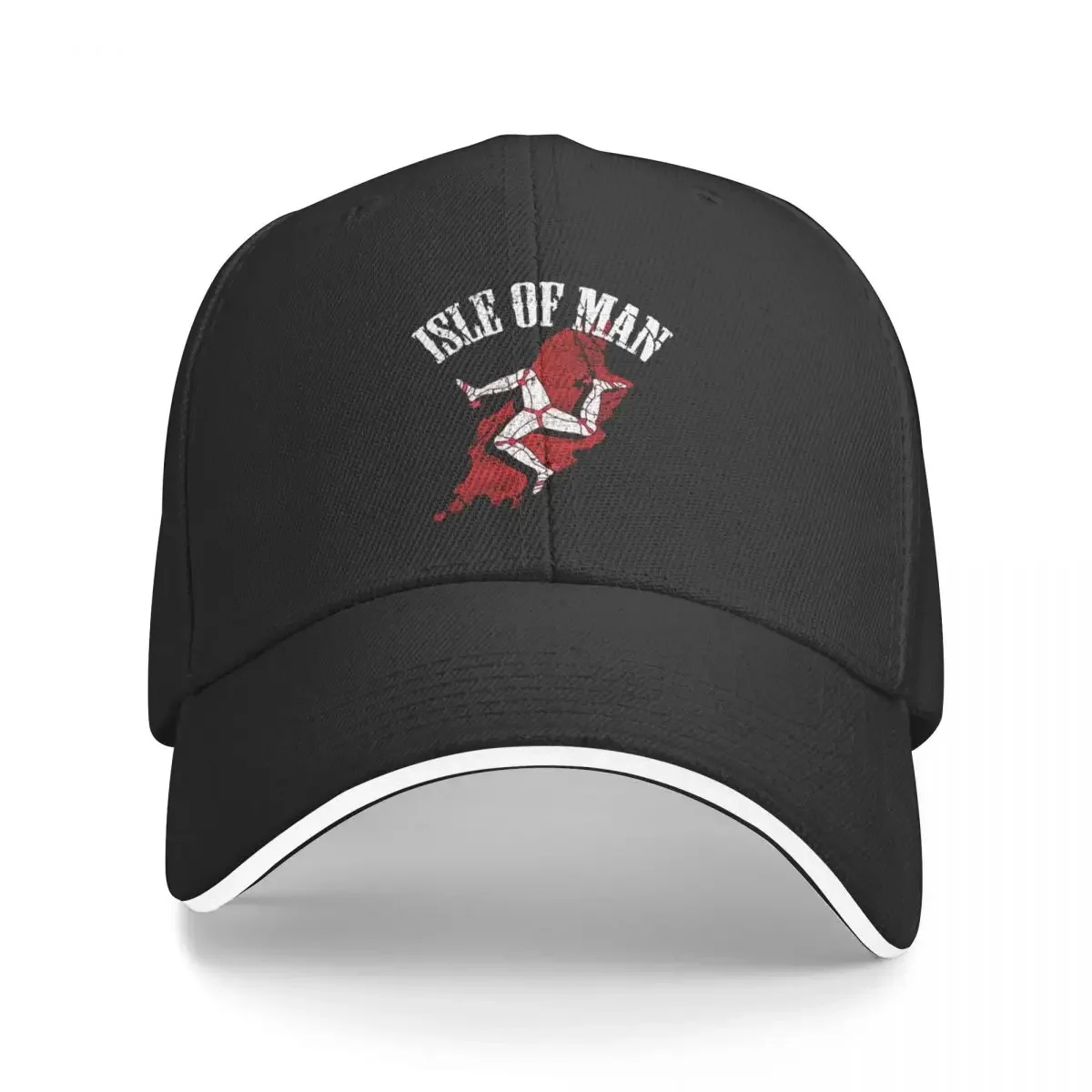 

Isle of Man 2020 Baseball Cap Dropshipping black fashionable Female Men's