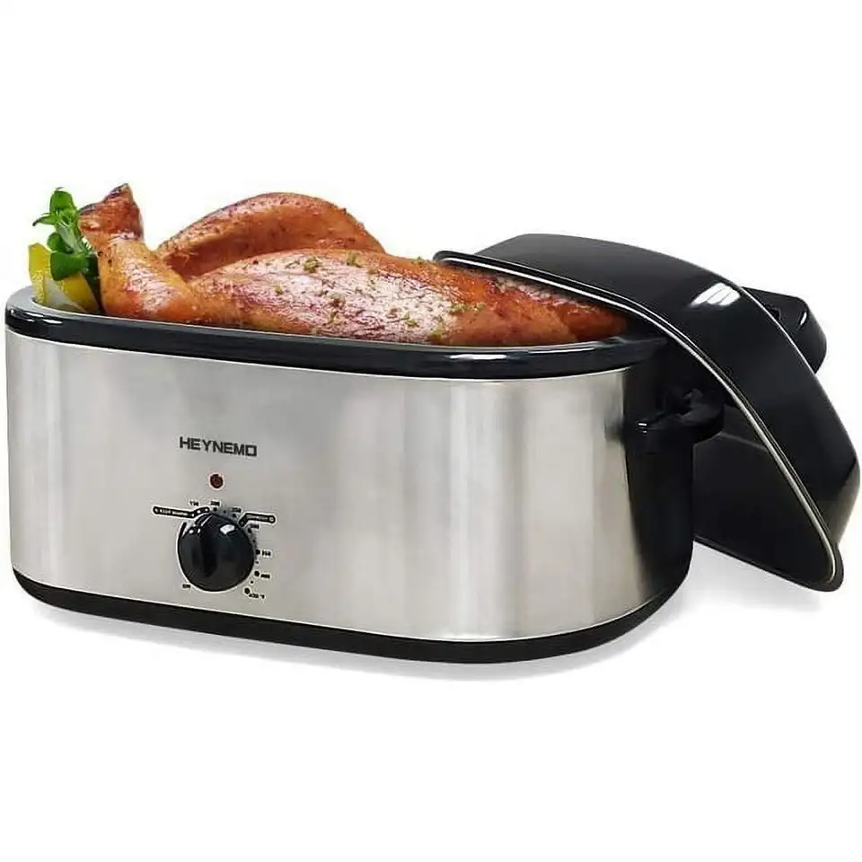 Versatile 1450W Electric Roaster Oven 18qt