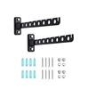 6/8/10 Holes Clothes Hooks 304 Stainless Steel Wall Mounted Drying Rack Home Folding Clothes Organizer with Screws Clothes Stand 3