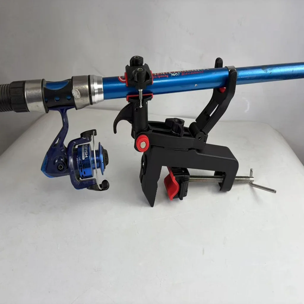 Fishing Rod Holder 360 Degree Adjustable Angle Sea Fishing Rod Bracket Universal Gun Turret Lock Device Kayak Boat