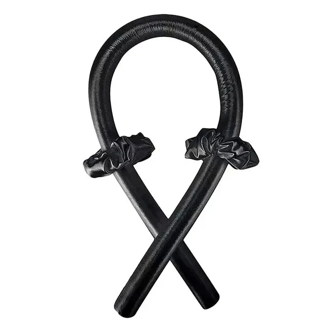 Heatless Curling Rod Headband for Soft & Shiny Hair – Spiral Style Hair Accessory