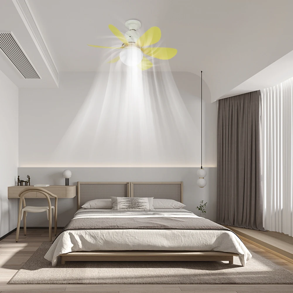 Description Picture 5 of itemLighted Ceiling Fan 30W 86V-265V Chandelier Ceiling Fan 3 Fan Speeds Smart Silent Ceiling Fans for Living Room Kitchen