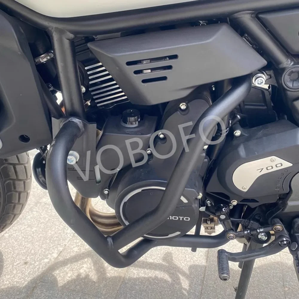 오토바이 수정 된 범퍼 스포츠 버전 엔진 보호 바 CFMOTO 700CLX 700 CLX 700-CLX 용 안티 드롭 보호 바