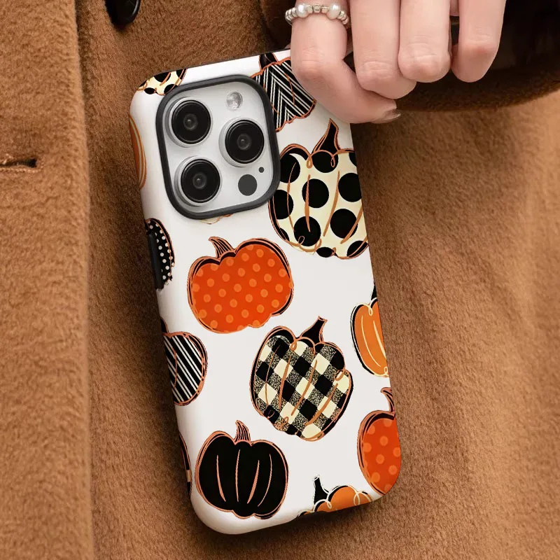 Halloween Pumpkin Lantern Design 2-in-1 Film Shell Cover