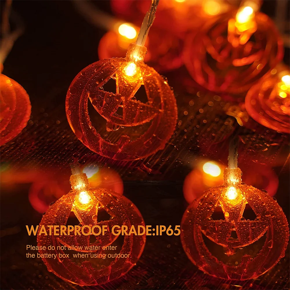 Рисунок 4 - Гирлянда в виде тыквы на Хэллоуин
