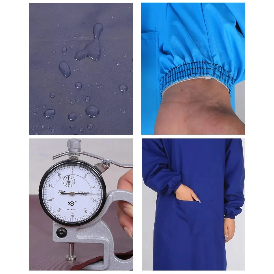 풀 커버 앞치마 정장 방수 내유성 정육점 피셔 남여 작업 안전 앞치마 작업복 주방 하우스 클린