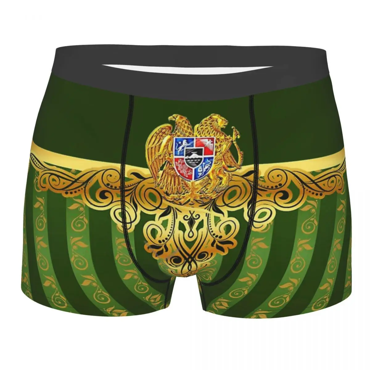 

Coat Of Arms Of Armenia National Flag Underpants Breathbale Panties Male Underwear Ventilate Shorts Boxer Briefs
