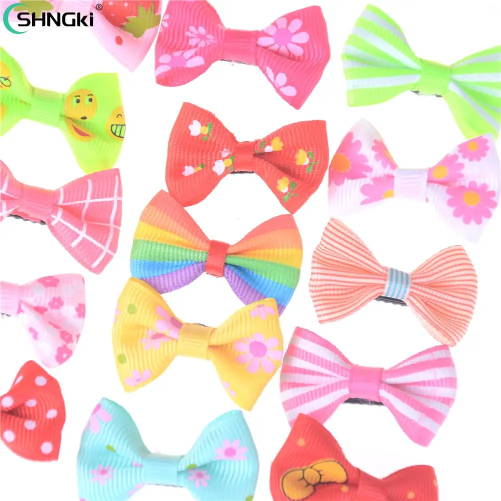 

Заколка для волос, разноцветная, 10 шт./лот